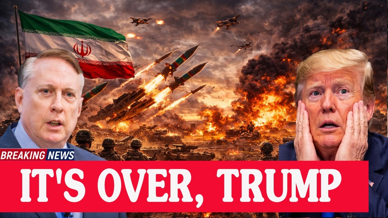 Douglas Macgregor:Iran's Attack Was So Terrifying That Trump Panicked And Ordered The Attack To Stop